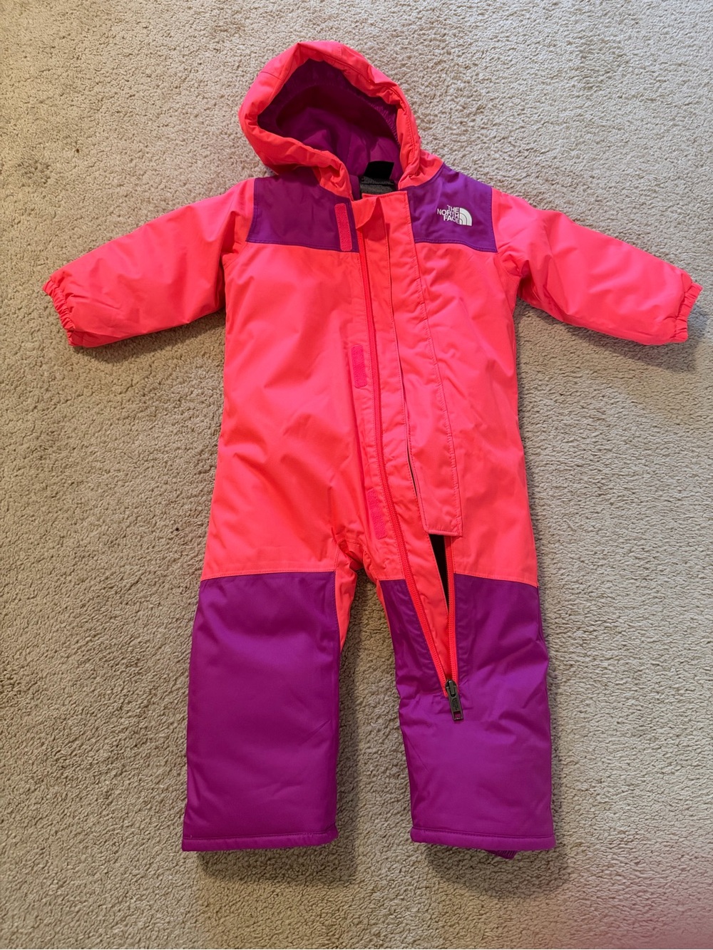 The North Face Kids Hooded Jacket - Pink & Purple